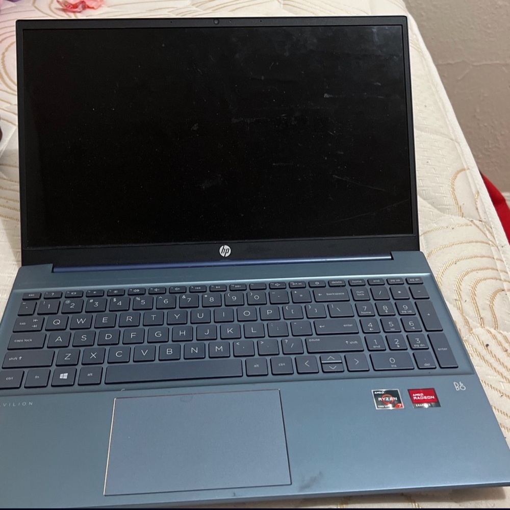 HP Pavilion 15.6" Horizon Blue Laptop with Ryzen 7